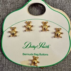 Vintage Dotty Smith Bermuda Bag Buttons